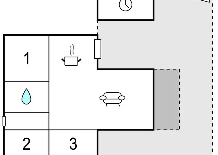Three-bedroom With A Fireplace 06